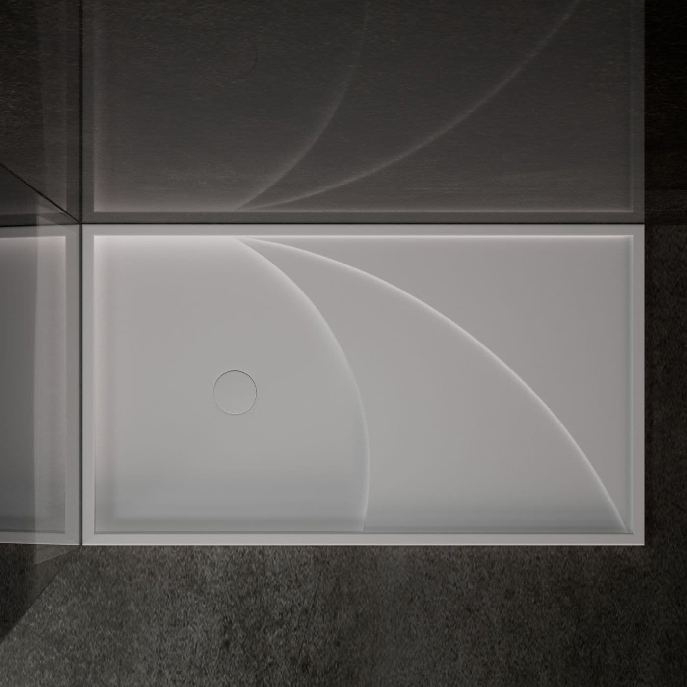 Shower tray white - KKR